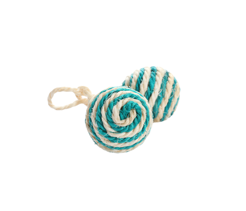 Striped Ball Scratch Toy