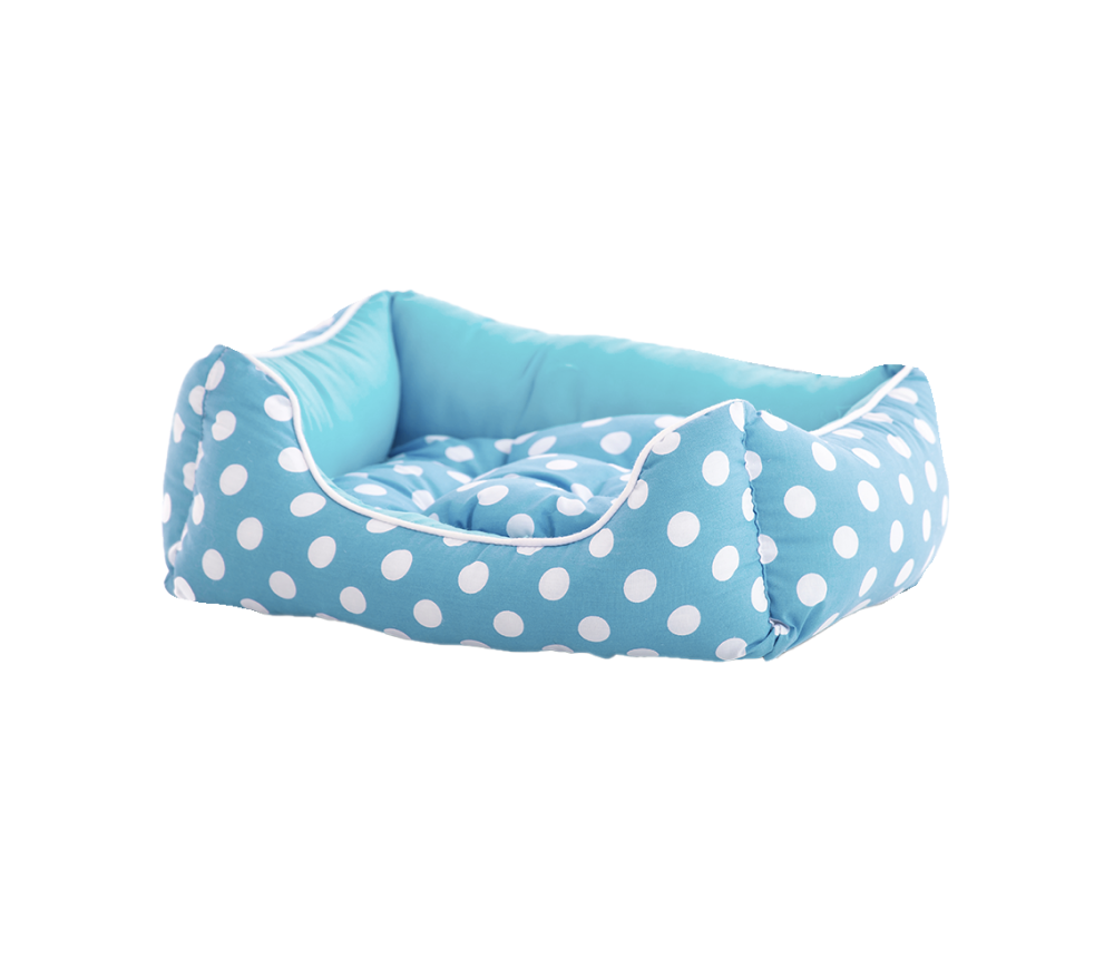 Polka Print Cat Bed