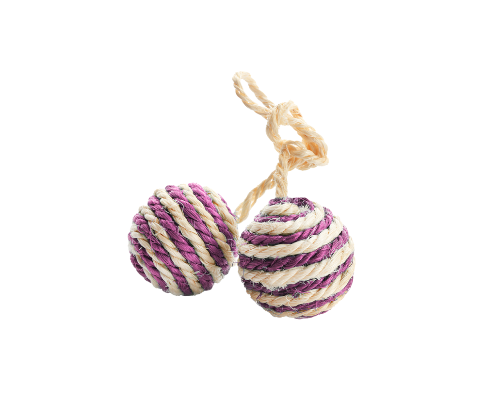 Striped Ball Scratch Toy