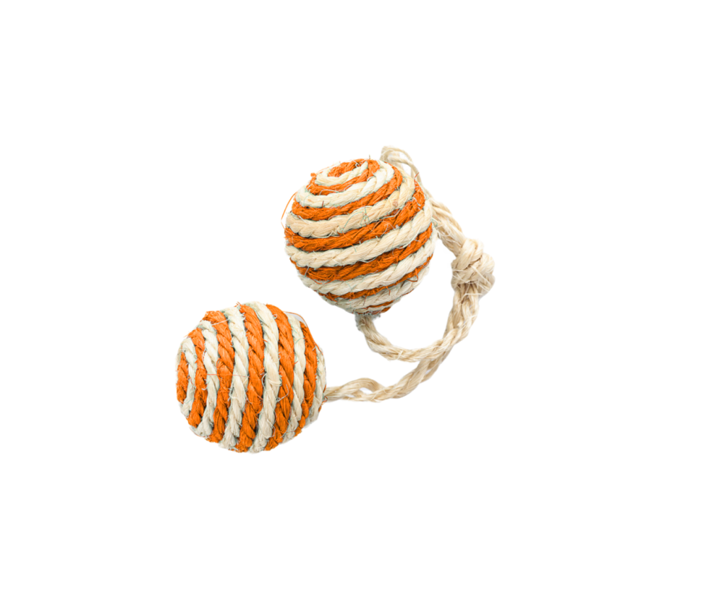 Striped Ball Scratch Toy