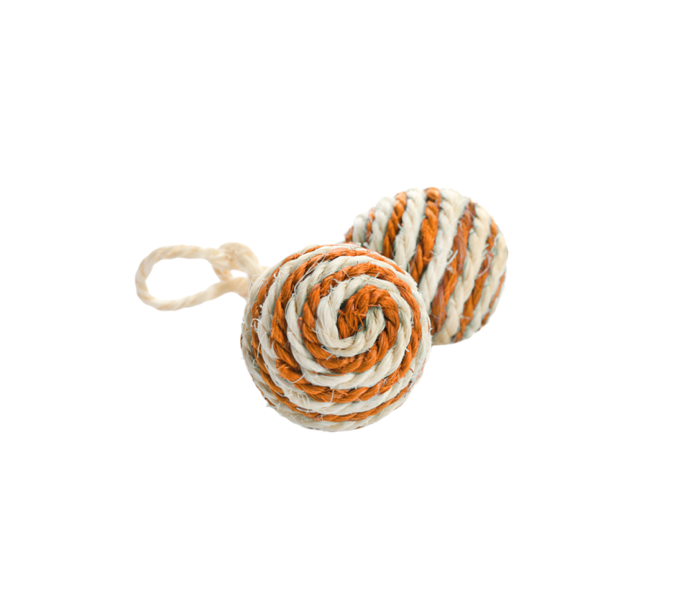 Striped Ball Scratch Toy