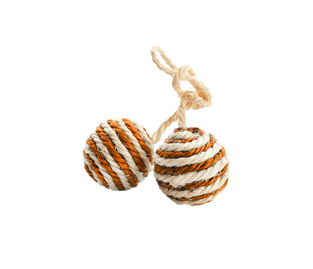 Striped Ball Scratch Toy